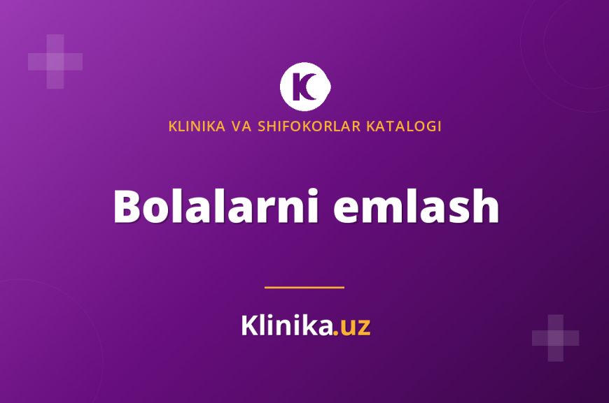 Toshkentda bolalarni emlash: emlash taqvimi va tayyorgarlik